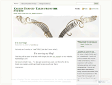 Tablet Screenshot of kaelindesign.wordpress.com