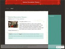 Tablet Screenshot of interiordecorationthemes.wordpress.com