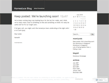 Tablet Screenshot of homeslyce.wordpress.com