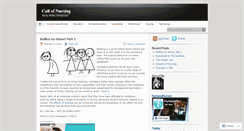 Desktop Screenshot of callofnursing.wordpress.com