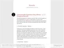 Tablet Screenshot of kinnarba.wordpress.com