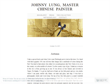 Tablet Screenshot of johnnylung.wordpress.com