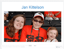Tablet Screenshot of jankittelson.wordpress.com