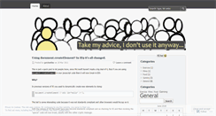 Desktop Screenshot of garybentley.wordpress.com