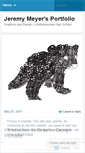 Mobile Screenshot of jeremymeyer68.wordpress.com