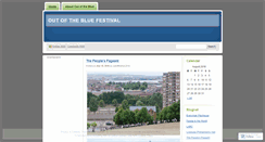 Desktop Screenshot of outoftheblue2010.wordpress.com
