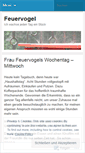 Mobile Screenshot of feuervogel.wordpress.com