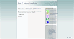 Desktop Screenshot of 4freedoms.wordpress.com