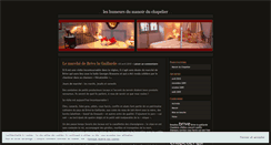 Desktop Screenshot of manoirduchapelier.wordpress.com