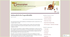 Desktop Screenshot of cornucopiacreations.wordpress.com