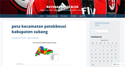 Desktop Screenshot of bayuharyadi.wordpress.com