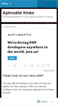 Mobile Screenshot of aphroditekinks.wordpress.com