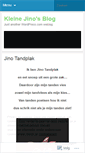 Mobile Screenshot of kleinejino.wordpress.com