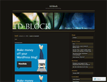 Tablet Screenshot of blocktd.wordpress.com