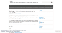 Desktop Screenshot of guulo.wordpress.com