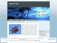 Tablet Screenshot of hantanun.wordpress.com