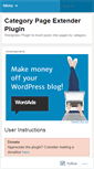 Mobile Screenshot of categorypageextender.wordpress.com