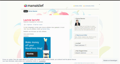 Desktop Screenshot of mamaislief.wordpress.com
