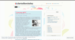 Desktop Screenshot of diariodibordodiaz.wordpress.com