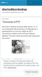 Mobile Screenshot of diariodibordodiaz.wordpress.com