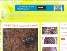 Tablet Screenshot of justmakindo.wordpress.com