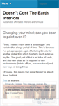 Mobile Screenshot of doesntcosttheearth.wordpress.com