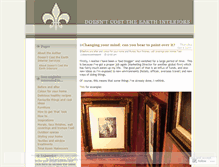 Tablet Screenshot of doesntcosttheearth.wordpress.com