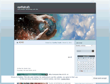 Tablet Screenshot of earthstruth.wordpress.com