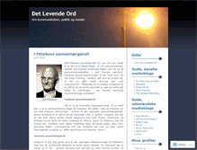 Tablet Screenshot of detlevendeord.wordpress.com