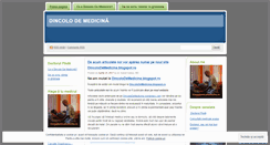 Desktop Screenshot of dincolodemedicina.wordpress.com