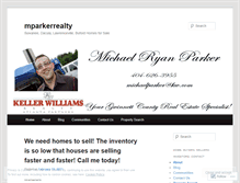 Tablet Screenshot of mparkerrealty.wordpress.com