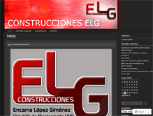 Tablet Screenshot of construccioneselg.wordpress.com