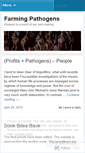 Mobile Screenshot of farmingpathogens.wordpress.com