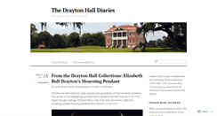 Desktop Screenshot of draytonhall.wordpress.com