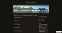 Desktop Screenshot of bowlphilosophy.wordpress.com
