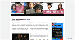 Desktop Screenshot of coimbatoretutor.wordpress.com