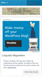 Mobile Screenshot of linguafrancablog.wordpress.com