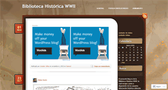 Desktop Screenshot of bibliotecahistoricawwii.wordpress.com