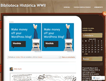 Tablet Screenshot of bibliotecahistoricawwii.wordpress.com