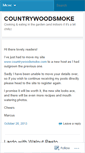 Mobile Screenshot of countrywoodsmoke.wordpress.com