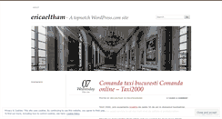 Desktop Screenshot of ericaeltham.wordpress.com