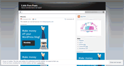 Desktop Screenshot of littleparapants.wordpress.com