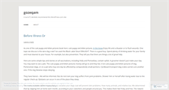 Desktop Screenshot of gozeqam.wordpress.com