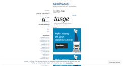 Desktop Screenshot of neblinacool.wordpress.com
