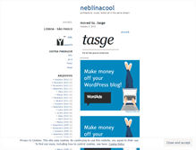 Tablet Screenshot of neblinacool.wordpress.com