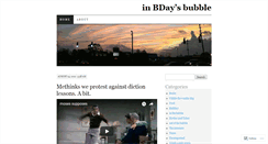 Desktop Screenshot of bday321.wordpress.com
