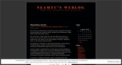 Desktop Screenshot of neamtu.wordpress.com