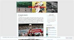 Desktop Screenshot of futbolenojotas.wordpress.com