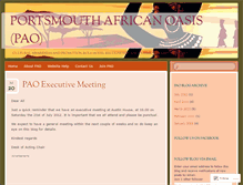 Tablet Screenshot of africanoasis.wordpress.com