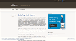 Desktop Screenshot of millieree.wordpress.com